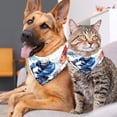 thumbnail image 4 of Ice Hockey Pack of Two Chiffon Yarn Dog Bandanas - Breathable and Stylish Pet Collars - 40.6x40.6x58in and 53.3x53.3x76.2in Sizes Available, 4 of 5