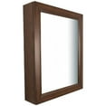 thumbnail image 1 of Bellaterra Home 7611-MC-SW Mirror Cabinet- Sable Walnut - 24 in., 1 of 1