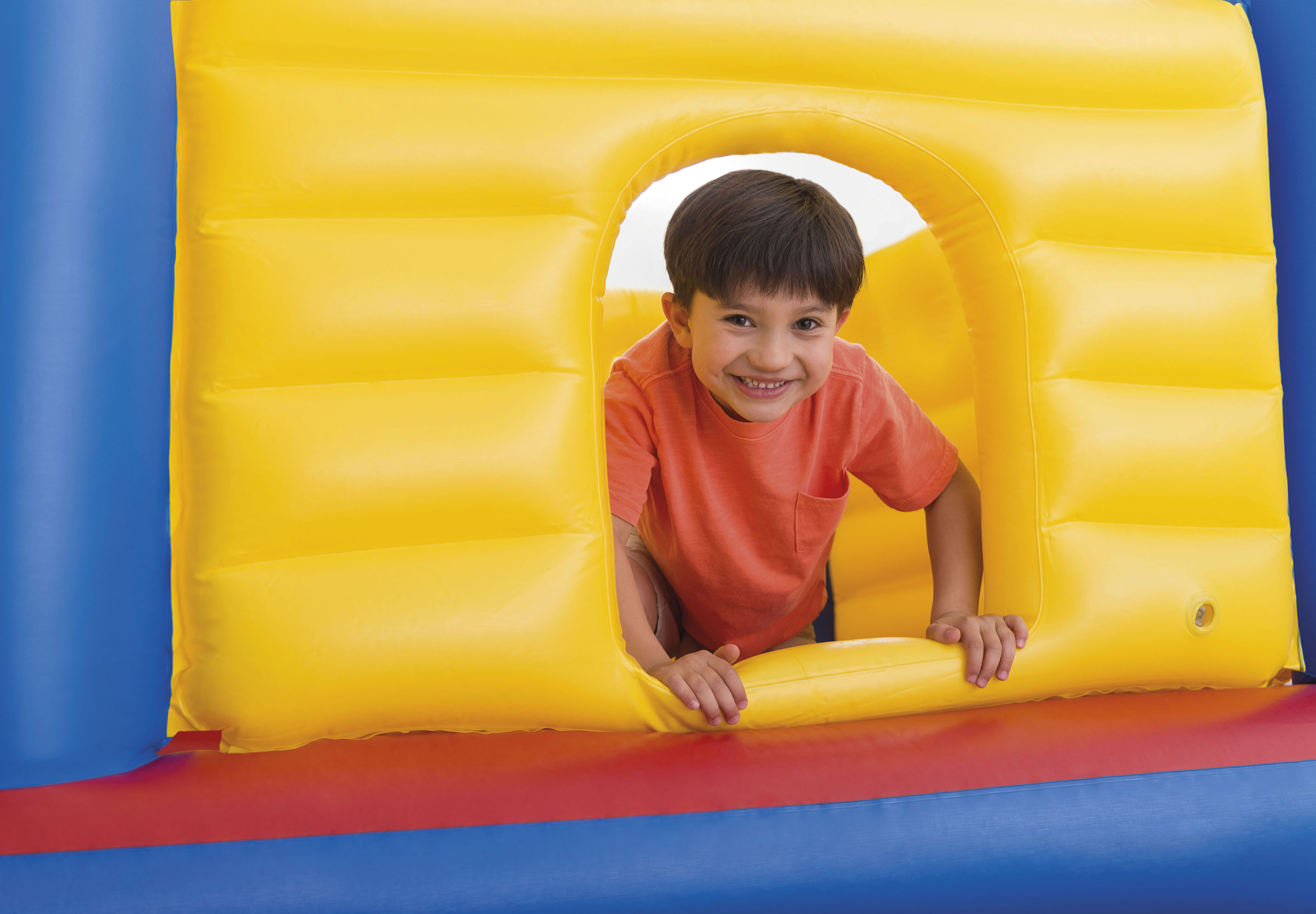 Intex Inflatable Colorful Jump-O-Lene Kids Ball Pit Castle Bouncer for Ages 3-6 - image 5 of 7