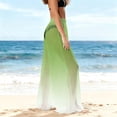 thumbnail image 7 of AUNVITO Women's Bohemian Flowy Beach Pants with Print Lightweight Sun Protection Swim Cover Up Casual Beach Style, 7 of 7