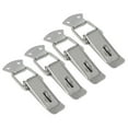 4Pc Latch Catch Iron Boxes Handle Toggle Lock Clamp Hasp