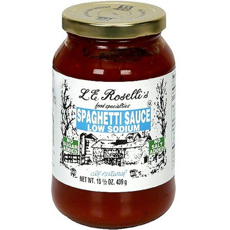 Rosellis Sauce  Spaghetti  Low Sodium  15 oz. (Pack of 12)