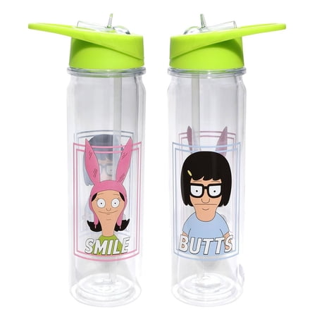 Bob s Burger Surreal Entertainment Bob s Burgers Tina and Louise Water Bottle Novelty Character Drinkware price history on PriceWatchPro