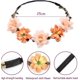 thumbnail image 2 of 3 piezas Diadema con corona de flores, Bandas para el cabello con margaritas, Bandas para el cabello con margaritas, Diademas con guirnalda floral con corona de flores, Para boda (, 2 of 5