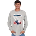 thumbnail image 5 of Texas Grit Stencil Aesthetic TX Rodeo Long Sleeve TShirt Men Women Brisco Brands S, 5 of 6