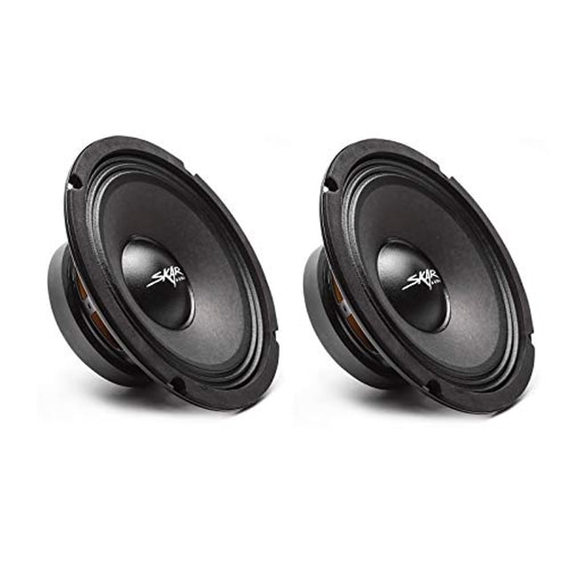 (2) Skar Audio FSX8-4 350-Watt 8-Inch 4 Ohm MID-Range Loudspeakers - 2 Speakers