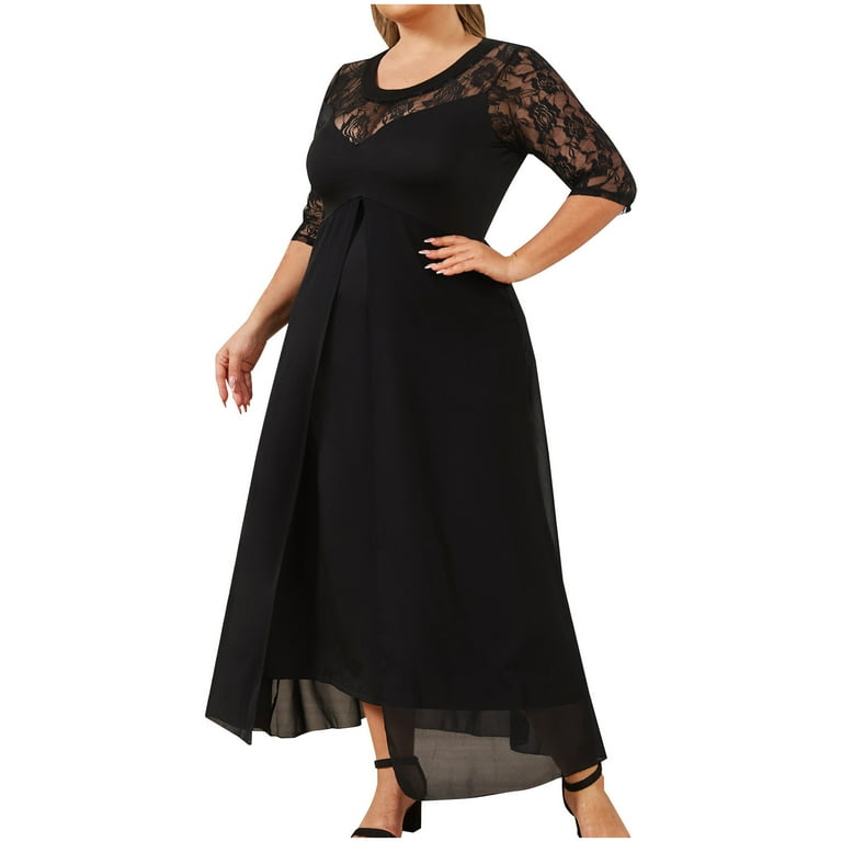 Evening Gown Wedding Guest Dresses Size 22 Maxi Dress For Wedding