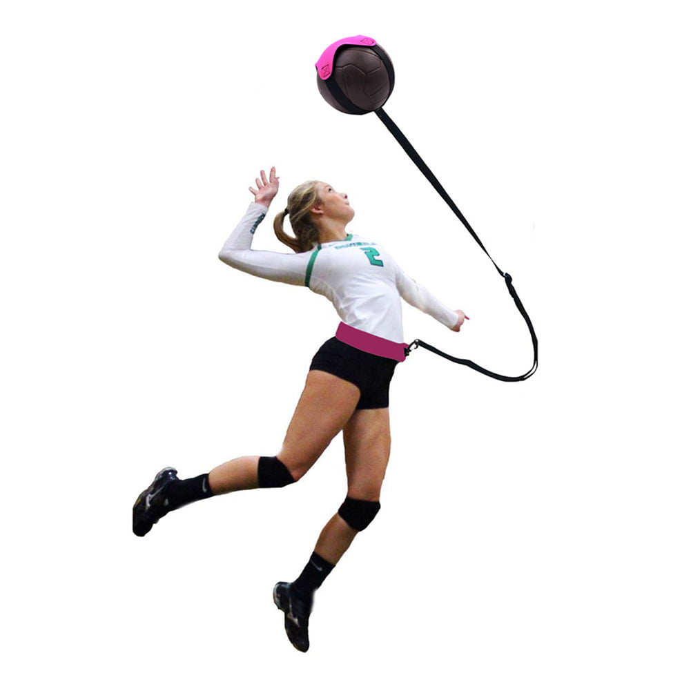 B bangcool Volleyball Trainer Universal Flexible Nylon Volleyball Practice Equipment 