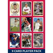 Joe Mauer Minnesota Twins 9 Card Legend Pack Topps Bowman 2024 HOF