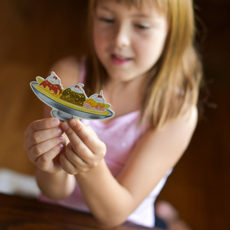 eeBoo Best Pals' Diner Pretend Play Set Props for Make Believe