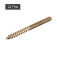 thumbnail image 3 of Unique Bargains M6x70mm Hanger Bolts, 24 Pack Double Ended Thread Dowel Screws, 3 of 5