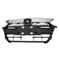 thumbnail image 2 of Grille Compatible With 2018 2019 Honda Accord Front Chrome Bumper Grill, 2 of 7