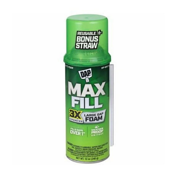 Dap Touch 'n Foam Expanding Sealant, 12 oz Spray Can, Tan, Each (DAP24388006)