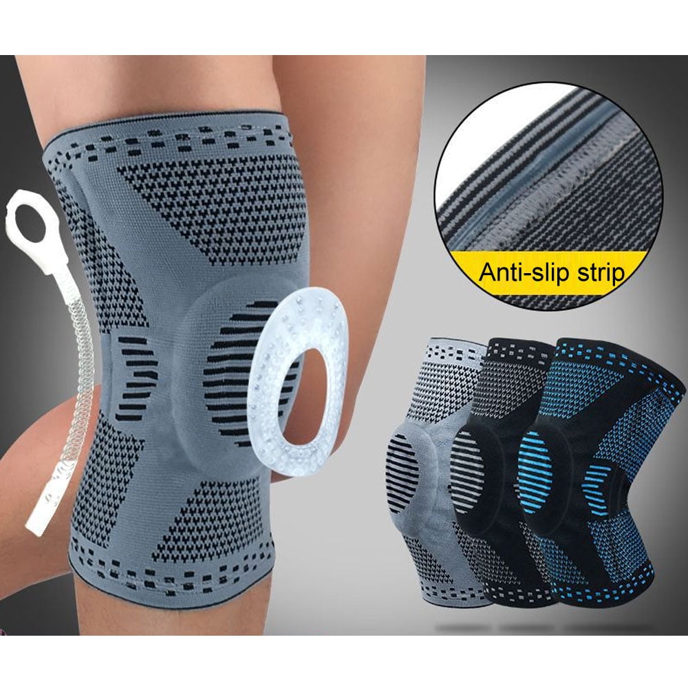The Ultra Knee Elite Knee Compression Sleeve for Support Kneepad Kneecap Silicon