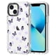 thumbnail image 1 of Funda de teléfono MOSNOVO para iPhone 13, diseño de mariposa lila, 1 of 6