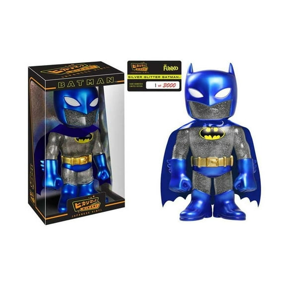 Funko Hikari DC Silver Glitter Batman Japanese Vinyl Figure