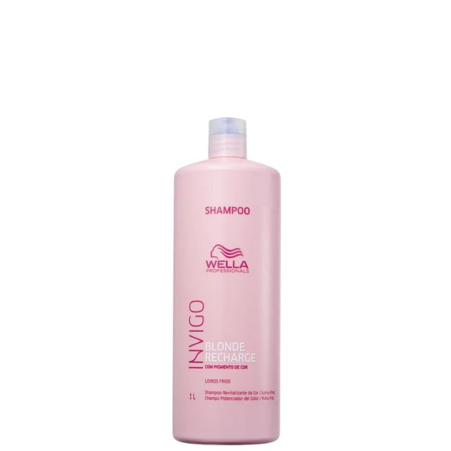 Wella invigo Shampoo Blonde Recharge 1L.