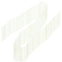 GOOHOCHY  10 Pcs Curtain Divider Bedroom French Door Curtains Fringe Beaded Beige