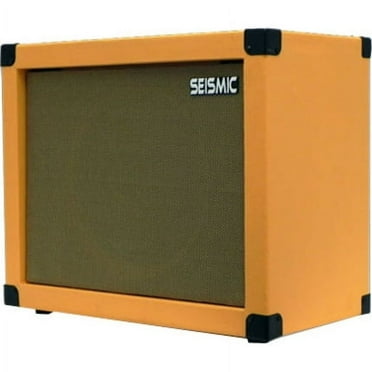 Luke-1x12C - Empty 12" Guitar Cabinet - Orange Tolex/Wheat Cloth Grill