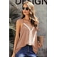 thumbnail image 4 of ABPHQTO Camiseta sin mangas con espalda cruzada para mujer Khaki Bold Beautiful, 4 of 5