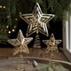 thumbnail image 1 of Xihbxyly Adorno de Estrella Dorada para Árbol, Elegante Decoración de Metal, Diseño Hueco, Adorno Festivo para Ventana, Toque Festivo Clásico, Duradero y Resistente. Tamaños: 24 X 19 Cm, 20 X 13,5 Cm, 1 of 6