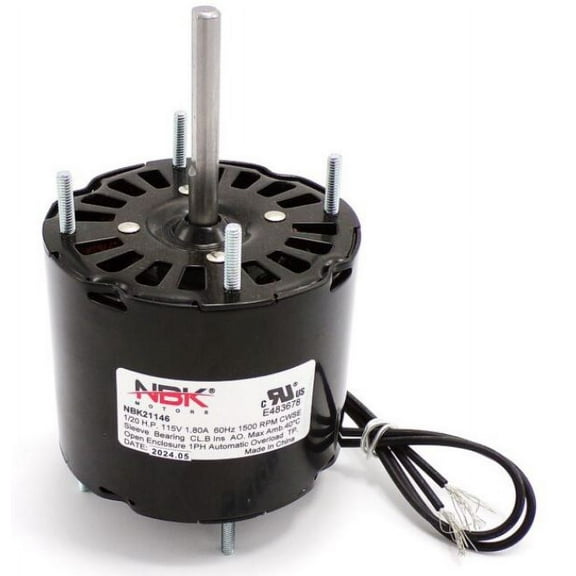 Multi-Purpose Shade Pole Multi-Purpose Fan Motor, Fasco D132, 20983