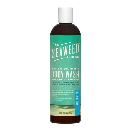 The Seaweed Bath Co Body Wash, Unscented, 12 Oz