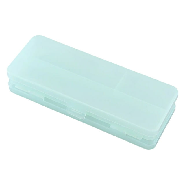 Taotanxi Clearance Sale Save More!Translucent Matte Pencil Case Student Storage Pencil Case Multifunctional Double-sided Macaron Plastic Pencil Case