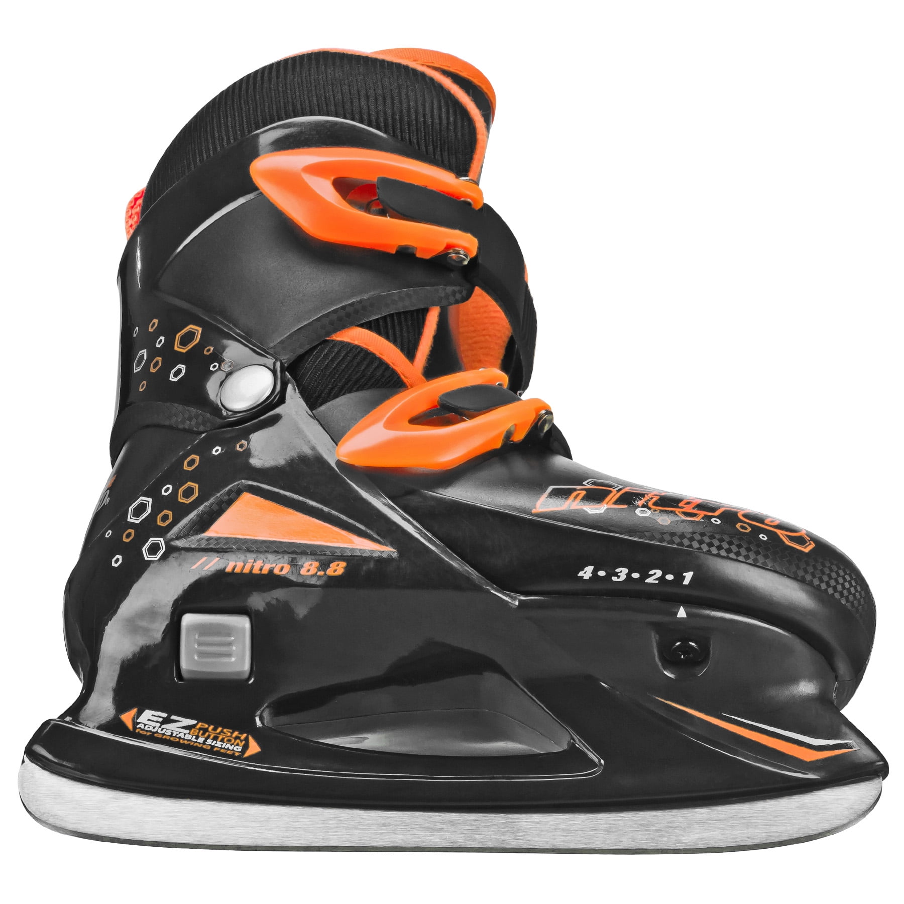 Lake Placid Boys Nitro 8.8 Adjustable Ice Skates 