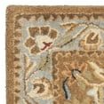 thumbnail image 2 of SAFAVIEH Bergama Michayla Traditional Wool Area Rug, Brown/Blue, 2' x 3', 2 of 4