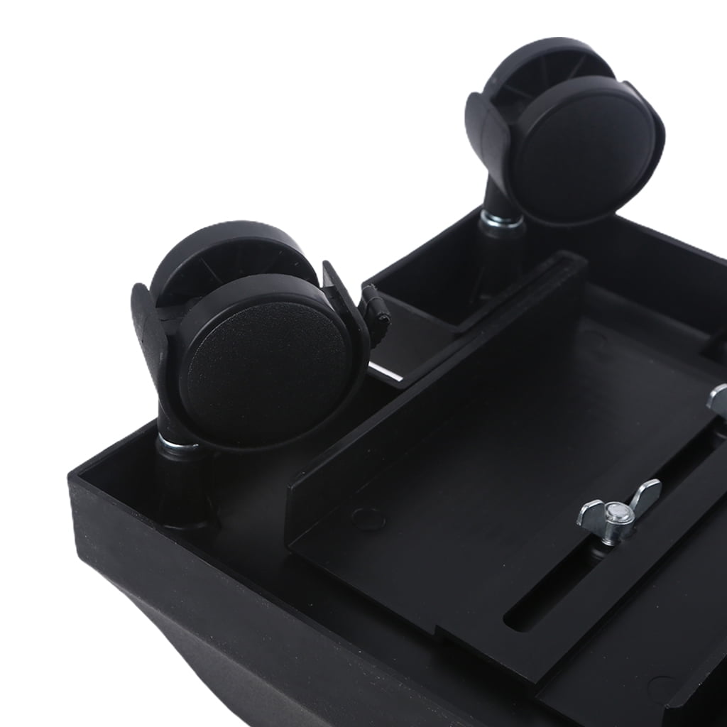 CPU Stand Mobile Tower Computer Floor Stand Adjustable Width Universal PC Computer Holder Cart With Four Brake Castors