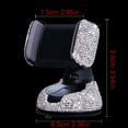 thumbnail image 2 of Bling Car Phone Holder Rhinestone Bling Crystal Car Phone Mount With One Base Universal Cell Phone Holder For Windshield And by Wuxinga, 2 of 6