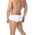 thumbnail image 5 of ZQUUVOU Men's Boxer Briefs Sequin Low Waist Night Club Underwear (White,M), 5 of 7