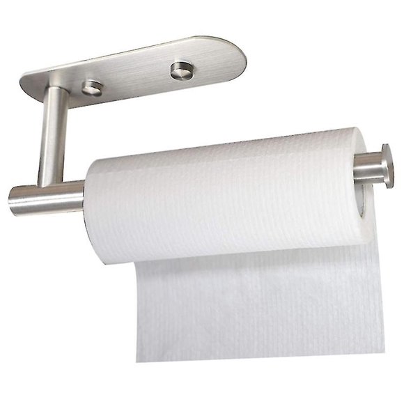 Kitchen Roll Holder Stainless Steel Paper Towel Rack Toilet Paper Towel Holder