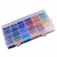 thumbnail image 3 of DESIGNICE 1200pcs/box 6mm Crystal Glass Beads with Hole for DIY Craft Bracelet Necklace Jewelry Making, 3 of 7