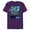 Purple, variant on Star Wars R2-D2 Droids Have More Fun - Short Sleeve Blended T-Shirt for Adults - Customized-Dark Heather