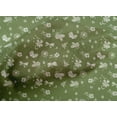 thumbnail image 4 of oneOone Cotton Poplin Light Green Fabric Florals Sewing Material Print Fabric By The Yard 56 Inch Wide, 4 of 4