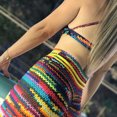 thumbnail image 4 of 2023 New Year Summer Reset,Fashion Color Printing High Waist Hip Stretch Fitness Long Yoga Pants Multi-Color 10, 4 of 5