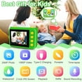 thumbnail image 4 of GKTZ Waterproof Kids Camera 180° Rotatable Digital Toys Camera 20MP Unisex Gift, 4 of 8