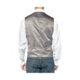 thumbnail image 2 of Salvatore Exte Men's Notch Lapel Casual Vest Modern Fit Dress Suit Waistcoat, 2 of 2