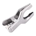 thumbnail image 1 of Stainless Steel Keck Clip Metal  Clamp Pinch Clip Glass Ball Clamp Laboratory Tools Spherical Joint Glassware Clip, 1 of 7