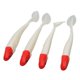 thumbnail image 3 of Cebos de Pesca Suave, 4 pcs Swing Perfecto Buen Buen Equilibrio Tail Pesca Señuelos Para Río, 3 of 7