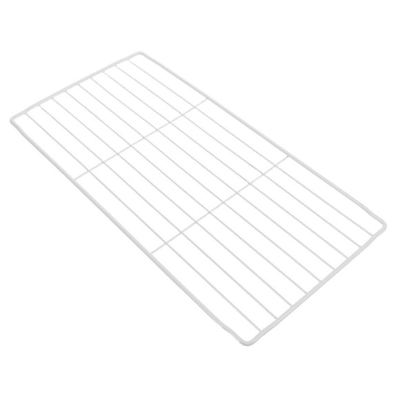 LOLIPPYY Refrigerator Wire Shelf Divider White Metal Mesh Rack for Organized Freezer and Fridge Compartments