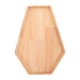 thumbnail image 1 of Wooden Food Tray Coffin Shaped Bread Tray Dessert Serving Tray Wooden Tray Fruit Serving Tray, 1 of 4