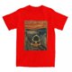 thumbnail image 3 of Camiseta de algodón para hombre con diseño artístico de Snoopy, Charlie Brown, Peanuts, Scream, cuello redondo, manga corta, idea de regalo, 3 of 5