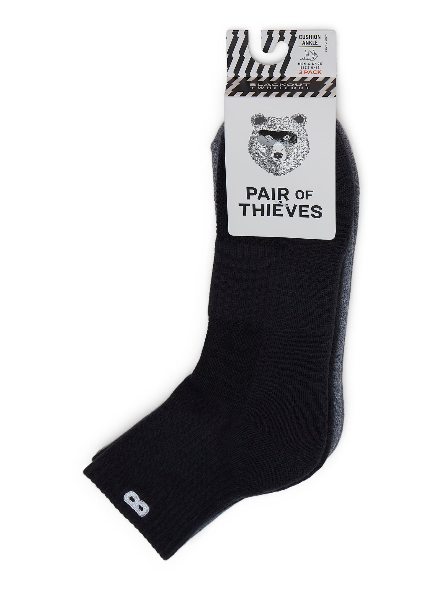 Pair of Thieves Cushion Ankle Sock Men's 3-Pack