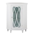 thumbnail image 1 of Florence Corner Wall Cabinet, Tempered Glass - 32 H in., 1 of 1