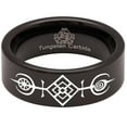 thumbnail image 5 of Vegvisir Compass Tungsten Carbide Ring, 5 of 9