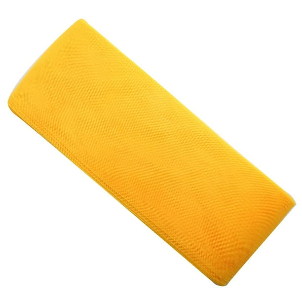 Crinolina flexible de sinamy, crinolina de pelo de caballo, trenza DIY para tocados, sombreros Amarillo claro