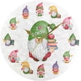 thumbnail image 6 of Dreamtimes School Gnomes Wall Clock, 10 Inch Silent Non Ticking Round Clock Oil Painting Clock Easy to Read Clock for Living Room Bedroom Bathroom Home Decor, 6 of 7